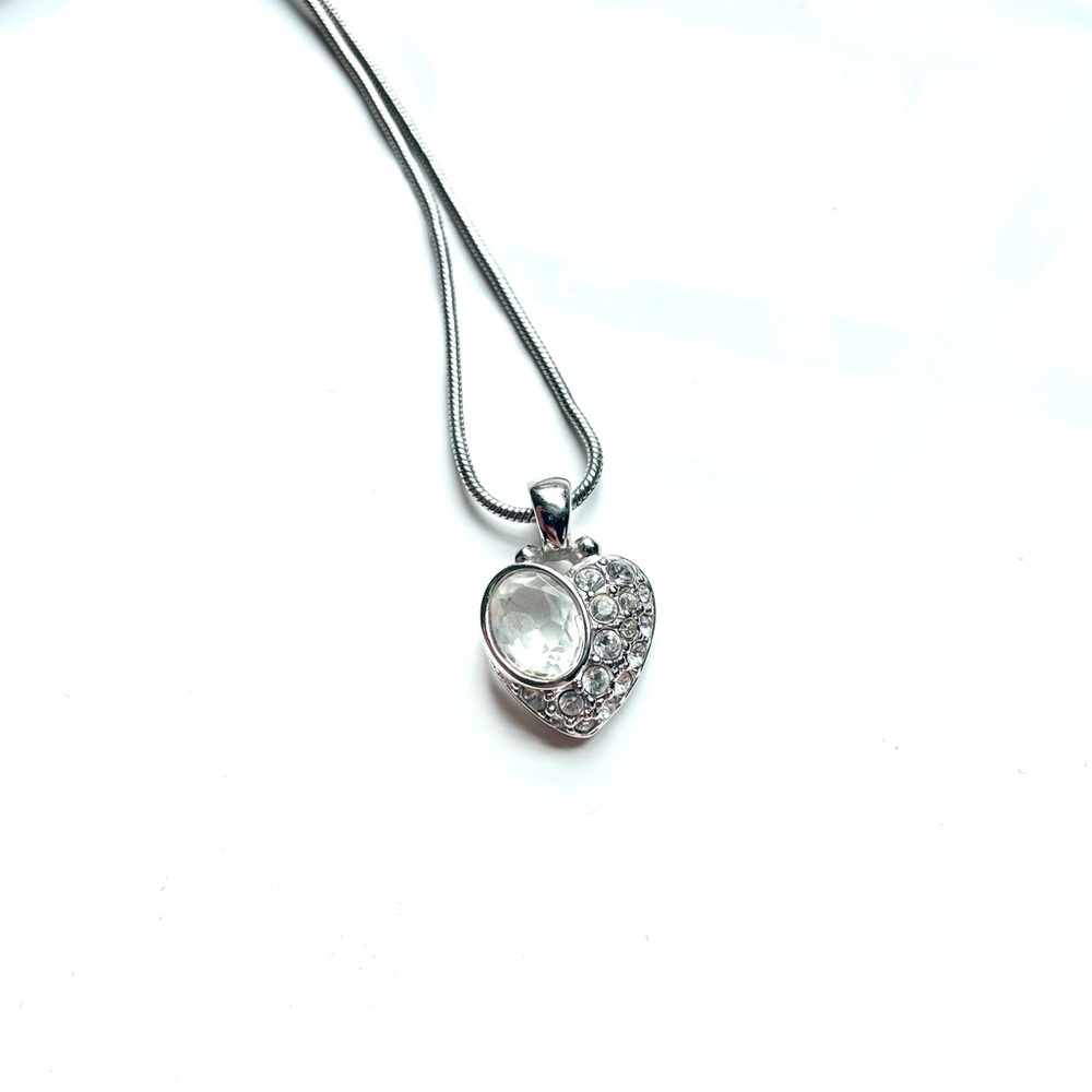 Swarovski Crystal Heart Pendant Necklace